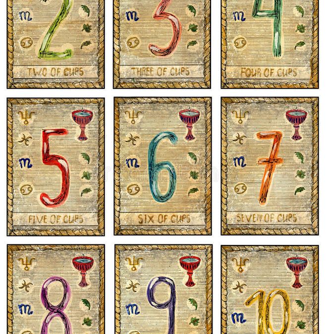 Los números en el Tarot
